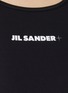  - JIL SANDER - Logo print racerback tank top