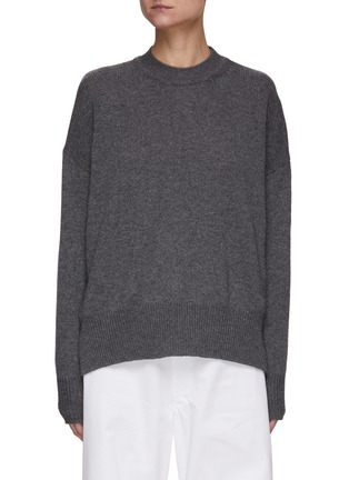 Main View - Click To Enlarge - JIL SANDER - Relaxed Fit Crewneck Cashmere Sweater