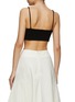 Back View - Click To Enlarge - JIL SANDER - CASHMERE BLEND KNITTED TRIANGLE BRALETTE