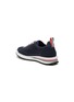  - THOM BROWNE  - LACE UP LOW TOP MESH SNEAKERS
