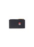 Main View - Click To Enlarge - THOM BROWNE  - Sky Motif Pebble Grain Leather Zip Card Wallet