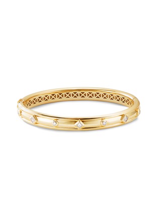 Main View - Click To Enlarge - DAVID YURMAN - Modern Renaissance' Diamond 18k Gold Bangle Bracelet