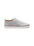 Main View - Click To Enlarge - THOM BROWNE  - LEATHER ATHLETIC MESH LOW TOP LACE UP SNEAKERS