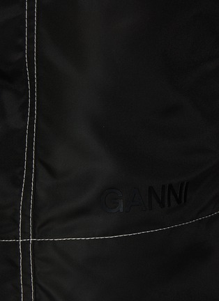  - GANNI - Nylon Drawstring Shorts