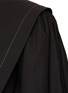 GANNI - Enlarged Collar Cotton Poplin Mini Dress