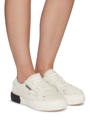Figure View - Click To Enlarge - BOTH - Tyres' Faux Shearling Platform Sneakers