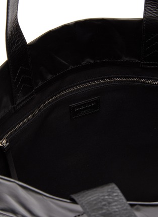 Detail View - Click To Enlarge - BALENCIAGA - x The Simpsons graphic print leather shopper tote
