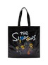 BALENCIAGA - x The Simpsons graphic print leather shopper tote