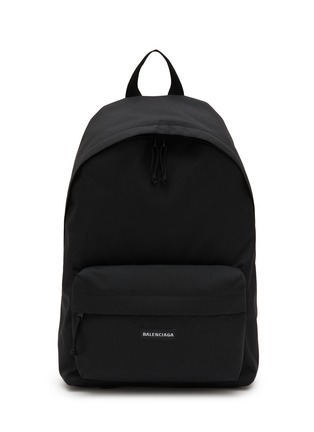 Main View - Click To Enlarge - BALENCIAGA - ‘Explorer' Logo Print Nylon Backpack