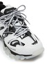 Detail View - Click To Enlarge - BALENCIAGA - ‘Track' Duo-tonal Clear Sole Sneakers