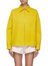 Main View - Click To Enlarge - PRADA - Drop Shoulder Cotton Drill Bowling Jacket