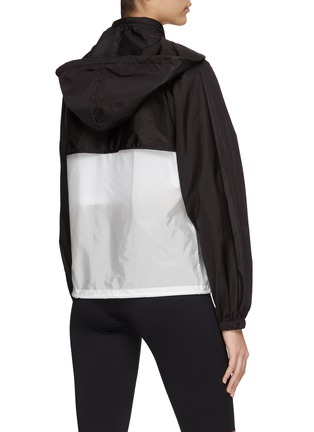 Detail View - Click To Enlarge - PRADA - Long Sleeve Drawstring Detail Re-Nylon Jacket