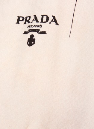  - PRADA - ‘Re-Edition CDC’ V-Neck Puff Sleeve Dress
