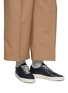 Figure View - Click To Enlarge - COMMON PROJECTS - ‘BBall’ Summer Edition Low Top Lace Up Sneakers