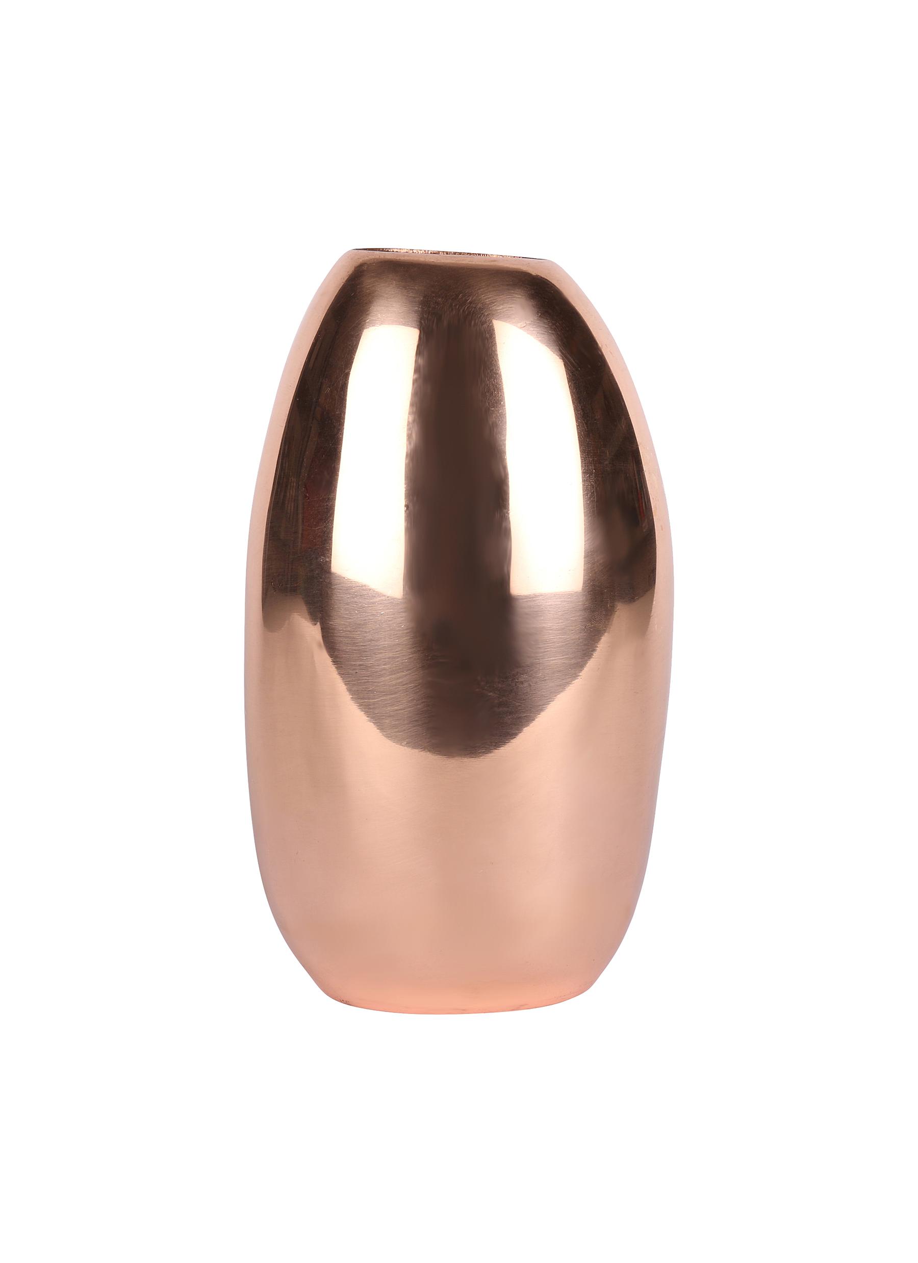 Dinosaur Designs Medium Pebble Vase - Copper