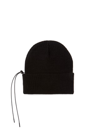 Figure View - Click To Enlarge - TEAM WANG - Logo Plaque Beanie