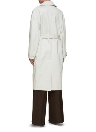 Back View - Click To Enlarge - AMIRI - Belted double-breast trench coat