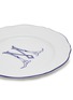 Detail View - Click To Enlarge - GINORI 1735 - Corona Monogram Blu M Initial Porcelain Flat Dinner Plate