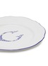 Detail View - Click To Enlarge - GINORI 1735 - Corona Monogram Blu Initial C Porcelain Flat Dinner Plate