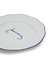 Detail View - Click To Enlarge - GINORI 1735 - Corona Monogram Blu' J Initial Porcelain Flat Dinner Plate — Set Of 4