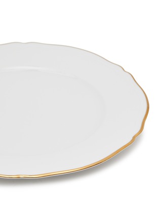 Detail View - Click To Enlarge - GINORI 1735 - Corona Monogram Blu' Porcelain Charger Plate