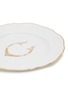 Detail View - Click To Enlarge - GINORI 1735 - Corona Monogram Oro' C Initial Porcelain Flat Dinner Plate — Set Of 4