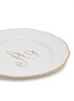 Detail View - Click To Enlarge - GINORI 1735 - Corona Monogram Oro A Initial Porcelain Flat Dinner Plate