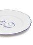 Detail View - Click To Enlarge - GINORI 1735 - Corona Monogram Blu' E Initial Porcelain Dinner Plate — Set of 4