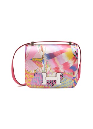 Main View - Click To Enlarge - MAIA - Limited Edition Constance Japanese 24CM Marble Silk Bag