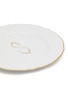 Detail View - Click To Enlarge - GINORI 1735 - Corona Monogram Oro S Initial Porcelain Charger Plate Set of 2