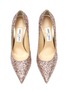 JIMMY CHOO - Love 85' Glittered Pointed Pumps