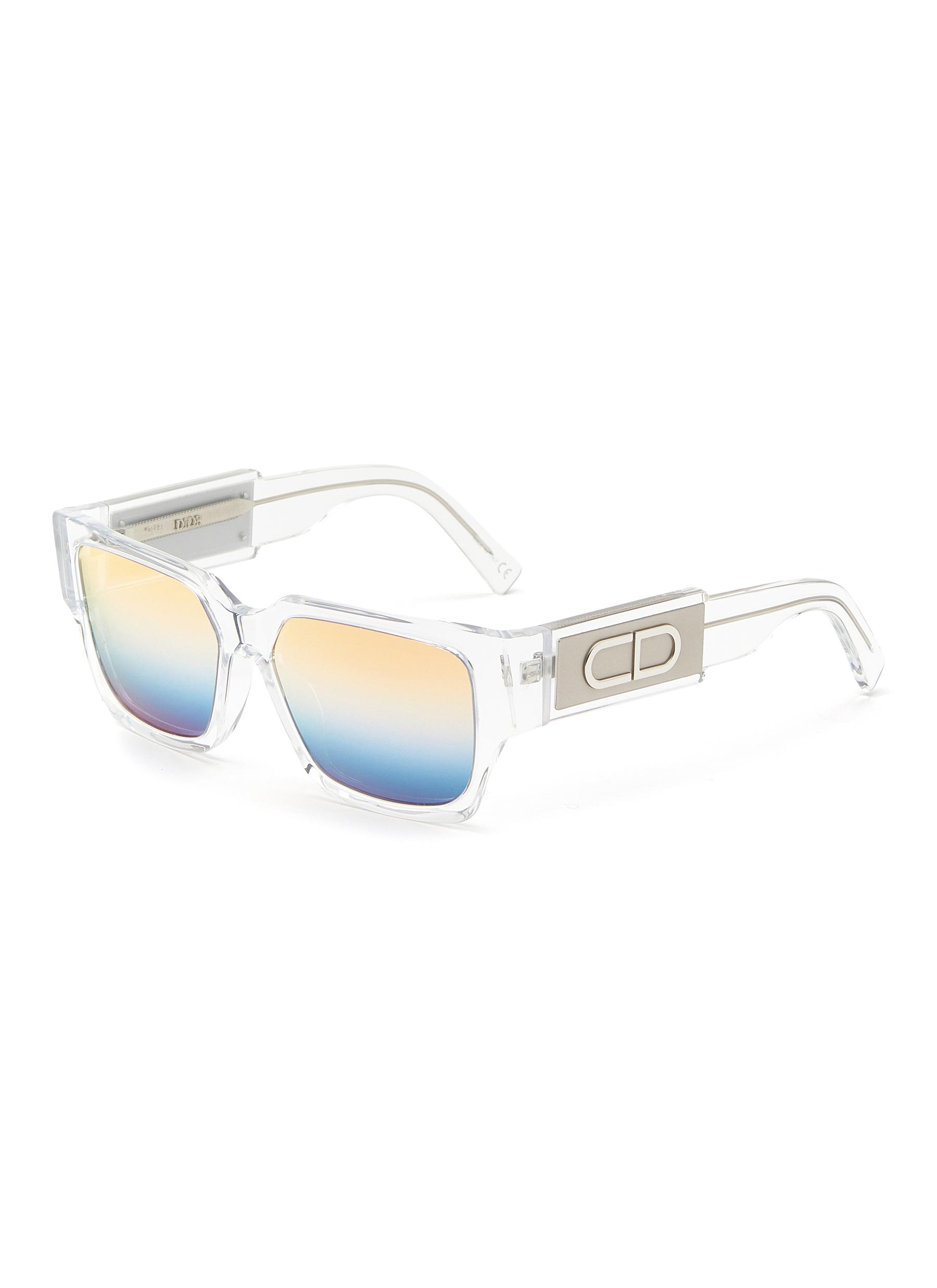 dior transparent sunglasses