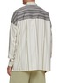 Back View - Click To Enlarge - LOEWE - Oversize Stripe Jacquard Cotton Wool Blend Shirt