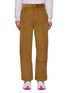 Main View - Click To Enlarge - LOEWE - Straight Leg Corduroy Patch Pants