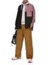 Figure View - Click To Enlarge - LOEWE - Straight Leg Corduroy Patch Pants