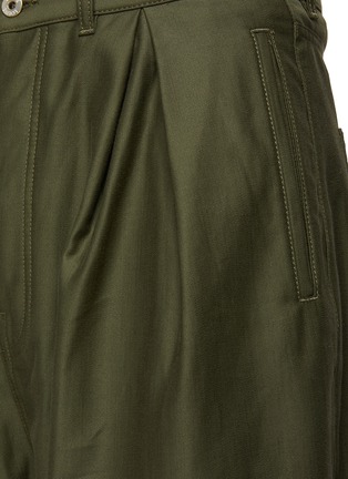  - LOEWE - Oversized Pleated Low Crotch Pants