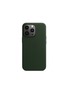 Main View - Click To Enlarge - APPLE - IPHONE 13 PRO LEATHER CASE WITH MAGSAFE - SEQUOIA GREEN