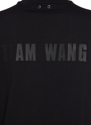  - TEAM WANG DESIGN - Back Logo Print Cotton Long Sleeved T-Shirt