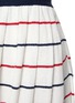  - MIU MIU - Striped Towelling Knit Midi Skirt