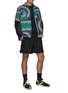 Figure View - Click To Enlarge - SACAI - Buckle Waist Belt Suiting Shorts
