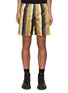 Main View - Click To Enlarge - PRADA - Multi Coloured Stripe Nylon Swim Shorts