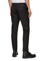 【送料&関税込】Prada Black Wool Blend Pant Black Wool blend pants | PRADA