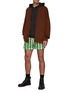 Figure View - Click To Enlarge - PRADA - Cashmere Double Pocket Knit Cardigan