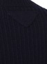 PRADA - Lace-up collar wool cashmere blend sweater