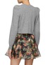 Back View - Click To Enlarge - ALICE & OLIVIA - KITTY' PUFF SLEEVE BOW TIE CARDIGAN