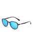Main View - Click To Enlarge - RAY-BAN - Polarised Blue Lens Acetate Square Sunglasses