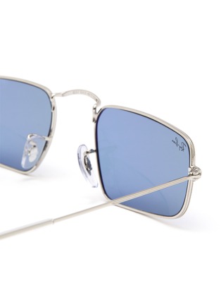 Detail View - Click To Enlarge - RAY-BAN - Julie' Blue Lens Square Sunglasses
