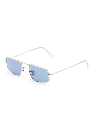 Main View - Click To Enlarge - RAY-BAN - Julie' Blue Lens Square Sunglasses