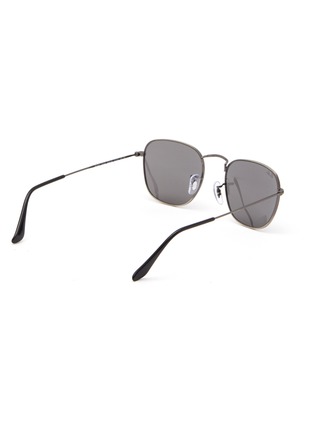 Figure View - Click To Enlarge - RAY-BAN - Frank' Dark Grey Lens Aviator Sunglasses