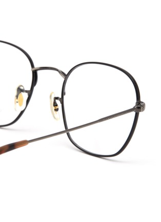Detail View - Click To Enlarge - OLIVER PEOPLES ACCESSORIES - Allinger' Metal Frame Square Optical Sunglasses